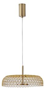 Lampadario LED a sospensione con filo LED/10W/230V 3000K oro diametro 35 cm