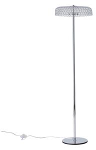 Lampada LED da terra LED/10W/230V 3000K cromo lucido