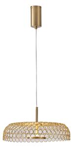 Lampadario LED a sospensione con filo LED/10W/230V 3000K oro diametro 35 cm