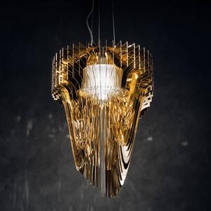 Slamp Aria M lampada a sospensione, oro, Ø 60 cm