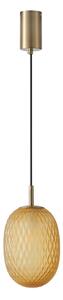 Lampadario a sospensione con filo 1xE14/25W/230V marrone pr. 15 cm