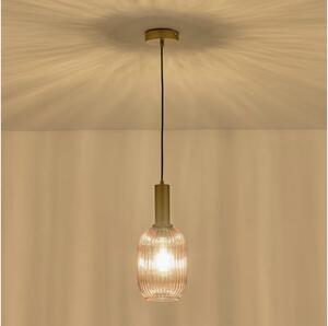 Lampadario a sospensione con filo 1xE27/15W/230V marrone pr. 13 cm