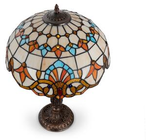Brilagi - Lampada da tavolo in stile Tiffany MIRABELLA 2xE27/60W/230V