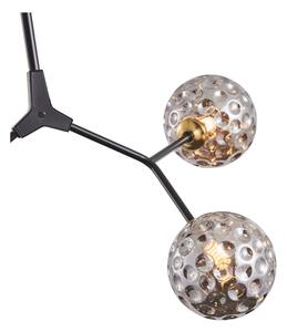 Lampadario a sospensione con supporto rigido 3xG9/15W/230V grigio