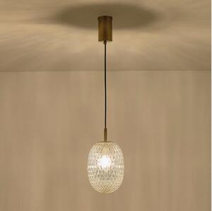 Lampadario a sospensione con filo 1xE14/25W/230V limpido diametro 15 cm