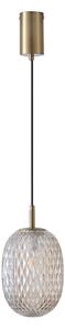 Lampadario a sospensione con filo 1xE14/25W/230V limpido diametro 15 cm