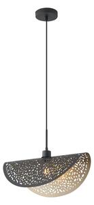 Lampadario a sospensione con filo 1xE27/15W/230V nero