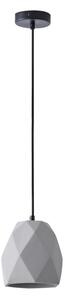 Lampadario a sospensione con filo 1xE27/40W/230V grigio