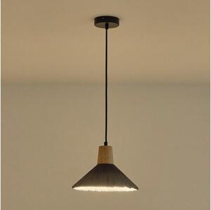 Lampadario a sospensione con filo 1xE27/15W/230V grigio