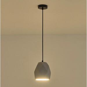 Lampadario a sospensione con filo 1xE27/40W/230V grigio