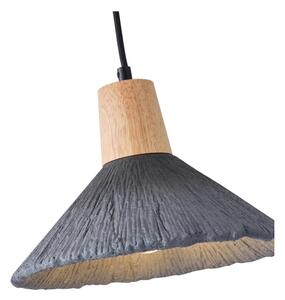 Lampadario a sospensione con filo 1xE27/15W/230V grigio