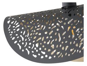 Lampadario a sospensione con filo 1xE27/15W/230V nero