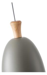 Lampadario a sospensione con filo 1xE27/15W/230V grigio diametro 23 cm