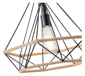 Lampadario a sospensione con filo FLARE 1xE27/15W/230V beige