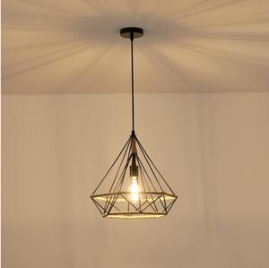 Lampadario a sospensione con filo FLARE 1xE27/15W/230V beige