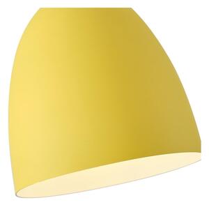 Lampadario a sospensione con filo 1xE27/15W/230V giallo diametro 23 cm