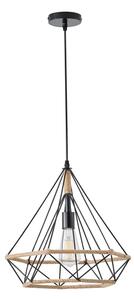Lampadario a sospensione con filo FLARE 1xE27/15W/230V beige