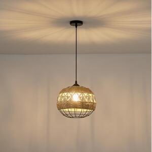 Lampadario a sospensione con filo 1xE27/15W/230V beige