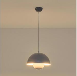 Lampadario a sospensione su cavo JARDEN 1xE27/15W/230V grigio