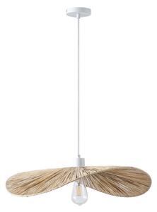 Lampadario a sospensione con filo CALYPSO 1xE27/15W/230V bambù