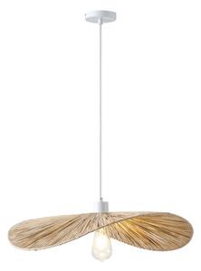 Lampadario a sospensione con filo CALYPSO 1xE27/15W/230V bambù