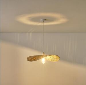 Lampadario a sospensione con filo CALYPSO 1xE27/15W/230V bambù