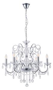 Lampadario a sospensione con catena 6xE14/15W/230V