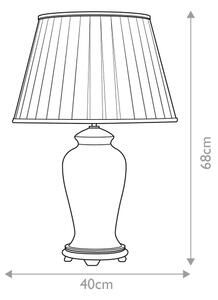 Elstead DL-DATAI-TL - Lampada da tavolo DATAI 1xE27/60W/230V