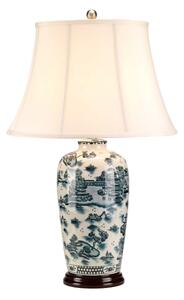 Elstead BLU-TRAD-WP-TL - Lampada da tavolo BLU TRADITIONAL 1xE27/60W/230V