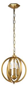 Feiss FE-CORINNE-3P-S-BB - Lampadario a sospensione con catena CORINNE 3xE14/60W/230V