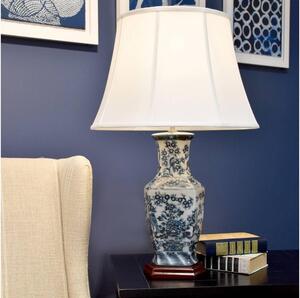 Elstead BLU-HEX-TL - Lampada da tavolo BLU HEX 1xE27/60W/230V