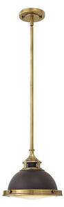 Hinkley HK-AMELIA-P-S-RB - Lampadario a sospensione con supporto rigido AMELIA 1xE27/60W/230V ottone