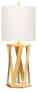 Elstead APOLLO-TL-WHT - Lampada da tavolo APOLLO 1xE27/60W/230V oro/bianco