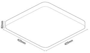 Plafoniera LED dimmerabile OPAL LED/48W/230V Wi-Fi Tuya + +TC