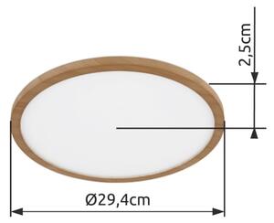 Globo 41562-18WW - Lampada LED dimmerabile da bagno SAPANA LED/18W/230V IP44
