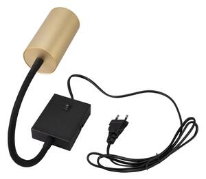 Brilagi - Lampada flessibile da muro SELE 1xGU10/30W/230V nero/oro