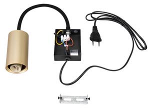 Brilagi - Lampada flessibile da muro SELE 1xGU10/30W/230V nero/oro