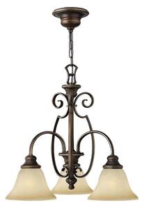 Hinkley HK-CELLO3 - Lampadario a sospensione con catena CELLO 3xE27/60W/230V