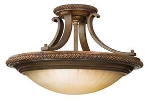 Feiss FE-KELHAM-HALL-SF - Lampadario a plafone KELHAM HALL 2xE27/60W/230V