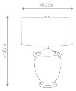 Flambeau FB-JACKSON-TL - Lampada da tavolo JACKSON 1xE27/60W/230V