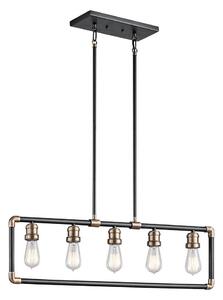Kichler KL-IMAHN-ISLE - Lampadario a sospensione con supporto rigido IMAHN 5xE27/60W/230V