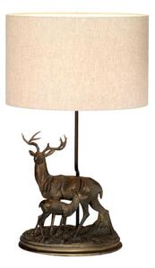 Elstead DL-AMELIA-TL - Lampada da tavolo AMELIA 1xE27/40W/230V bronzo