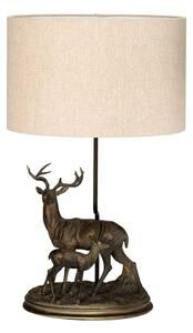 Elstead DL-AMELIA-TL - Lampada da tavolo AMELIA 1xE27/40W/230V bronzo