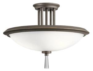Kichler KL-DREYFUS-SFOZ - Lampadario a plafone DREYFUS 3xE27/60W/230V bronzo