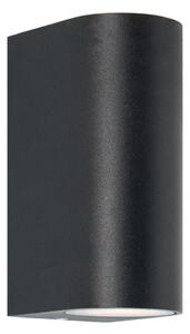 Zuma Line SJ20210-2W- Applique da esterno HARMONIA 2xGU10/35W/230V IP44 nero