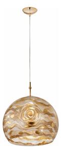 Kolarz 0392.31L.3.Aq.Ch - Lampadario a sospensione con filo LUNA 1xE27/60W/230V 24K oro