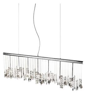 Kolarz 104.87.5 - Lampadario di cristallo a sospensione STRETTA 7xG9/40W/230V cromo lucido