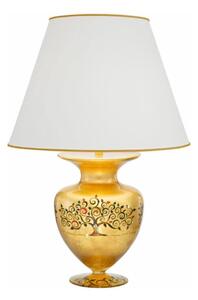 Kolarz 1417.71M.Mu - Lampada da tavolo ANFORA 1xE27/100W/230V 24K oro