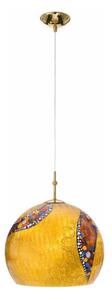 Kolarz 0392.31M.3.Ki.Au - Lampadario a sospensione con filo LUNA 1xE27/60W/230V 24K oro