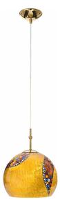 Kolarz 0392.31S.3.Ki.Au - Lampadario a sospensione con filo LUNA 1xE27/60W/230V 24K oro